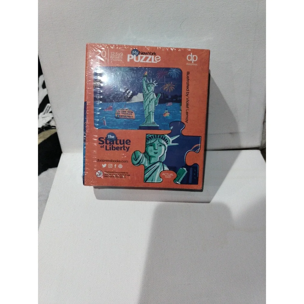 My Puzzle: New York, 20 Pieces Statue Of Liberty 3 Years And Up New sealed